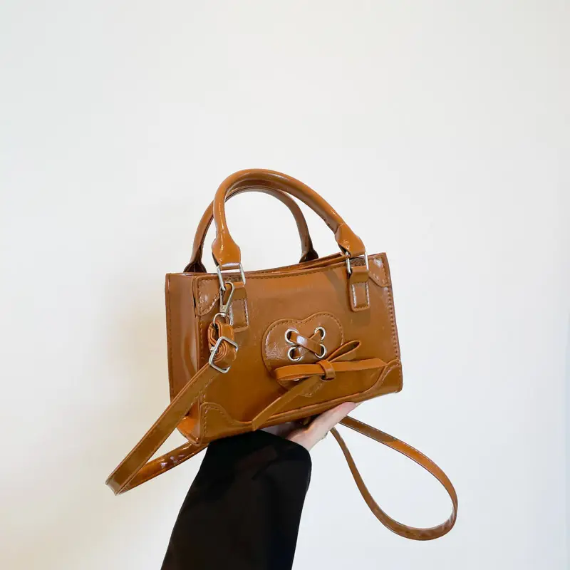 Black Korean Style Retro Shoulder Bag 2024 - Image 2