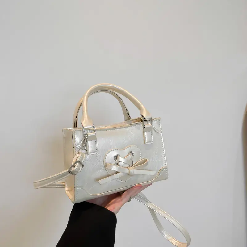 Black Korean Style Retro Shoulder Bag 2024 - Image 4
