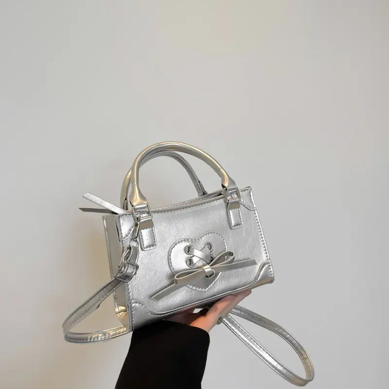 Black Korean Style Retro Shoulder Bag 2024 - Image 5