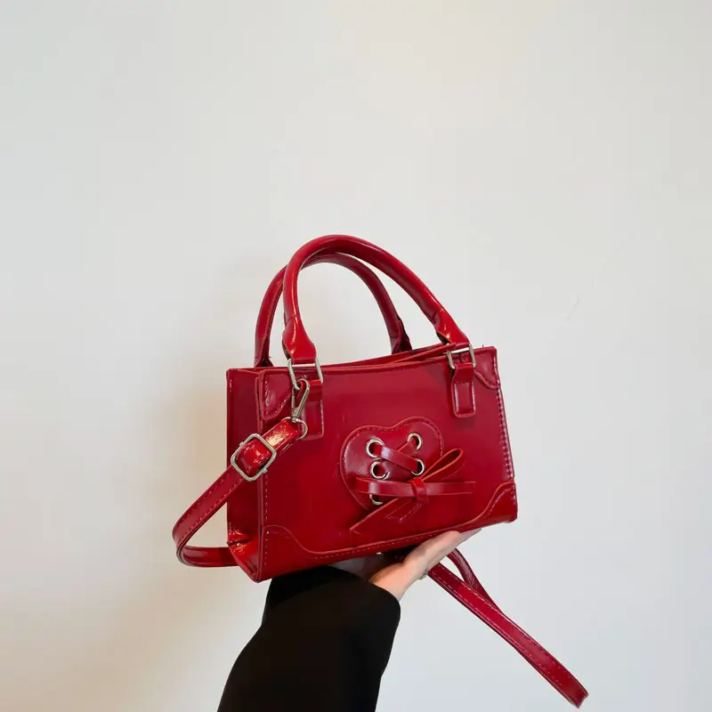 Black Korean Style Retro Shoulder Bag 2024 - Image 6