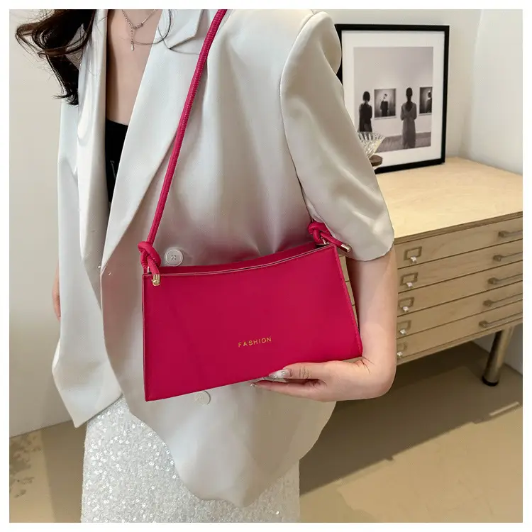 Women's Orange One-Shoulder Underarm Bag 2024 — feature 16