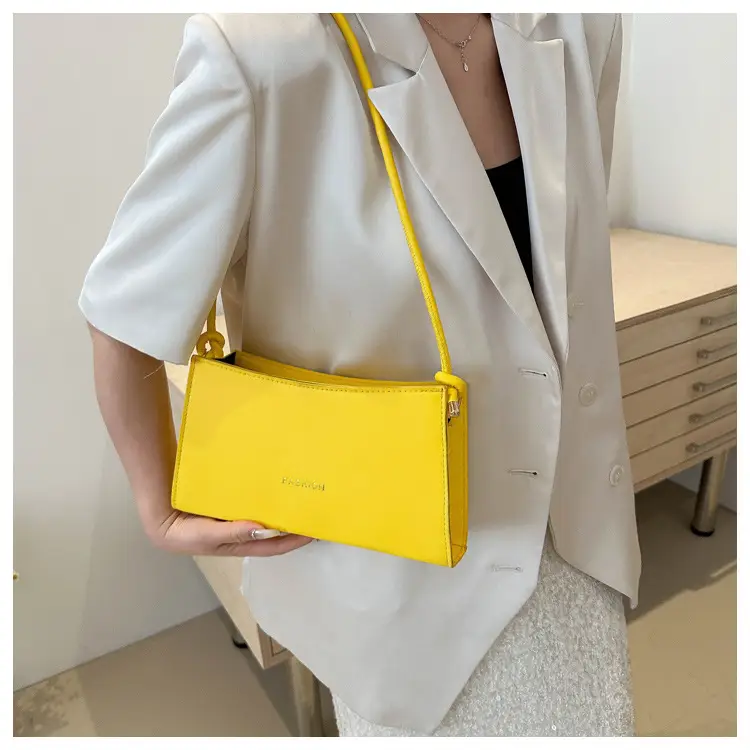 Women's Orange One-Shoulder Underarm Bag 2024 — feature 17