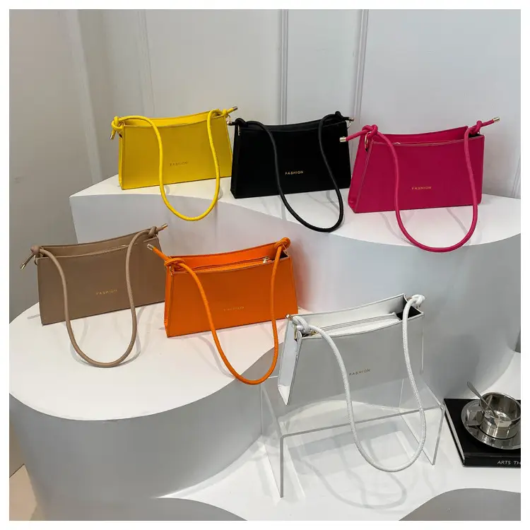 Women's Orange One-Shoulder Underarm Bag 2024 — feature 20