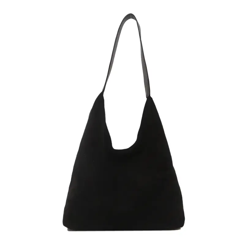 Red Suede Shoulder Bag for Women 2024 - Image 4