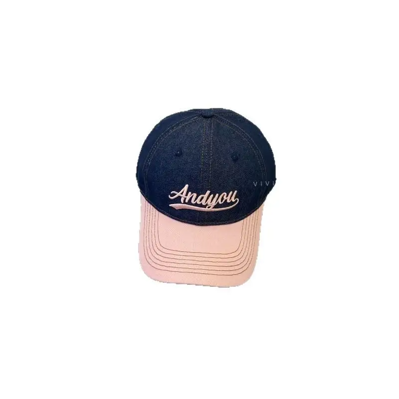 Anyoui Women Blue Baseball Cap College Style - Image 8