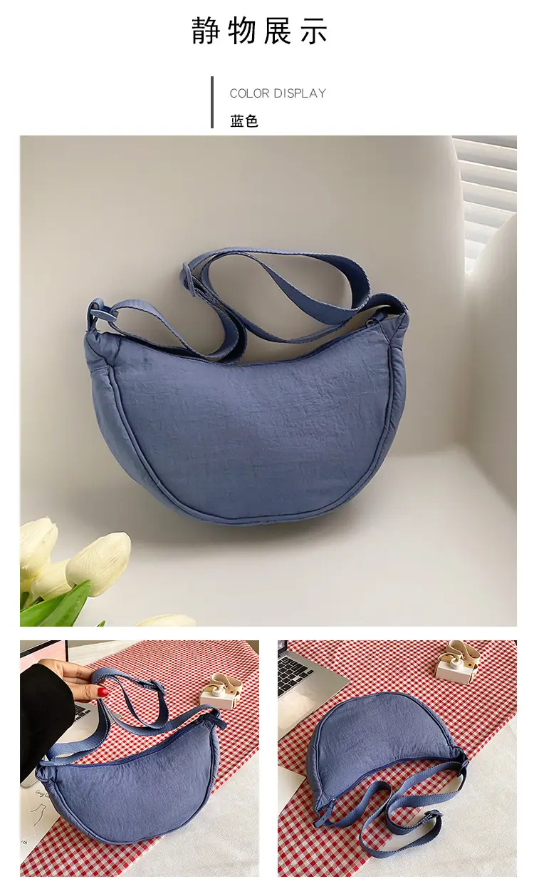 Women's Mint Crossbody Bag Nylon Lightweight Summer Carry — feature 3