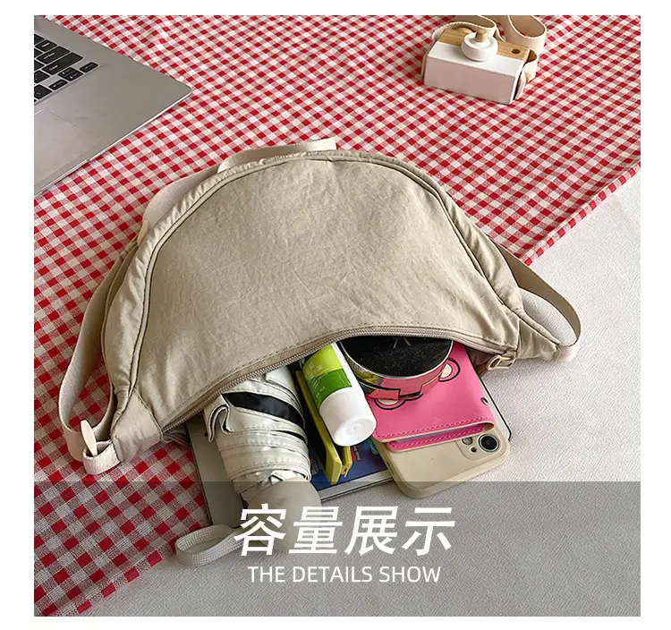 Women's Mint Crossbody Bag Nylon Lightweight Summer Carry — feature 4