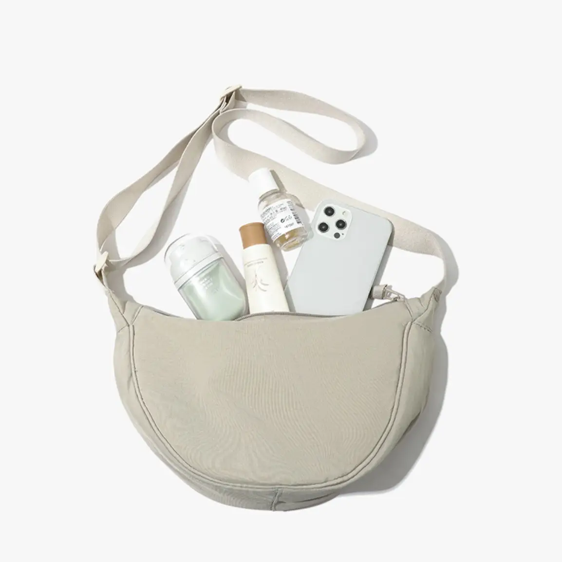 Women's Mint Crossbody Bag Nylon Lightweight Summer Carry - Image 6