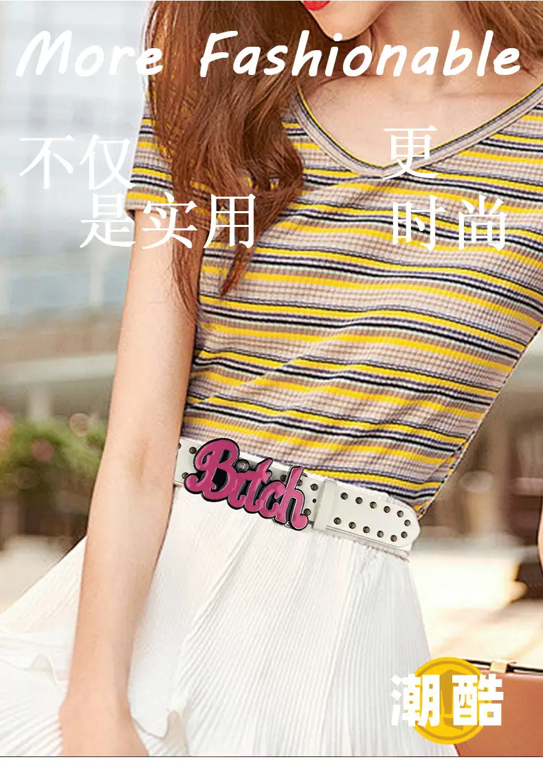 New Arrival Women's Belt with "Bride" Decor — feature 11