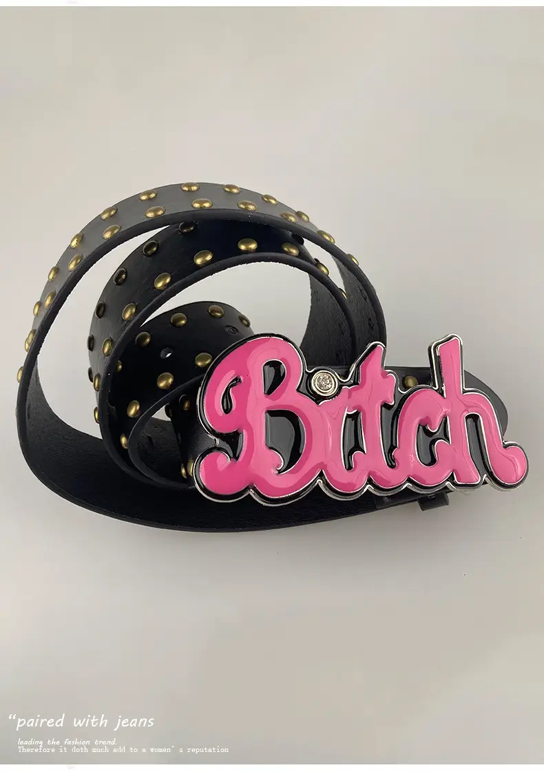New Arrival Women's Belt with "Bride" Decor — feature 16