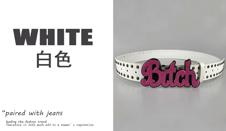 New Arrival Women's Belt with "Bride" Decor — feature 19