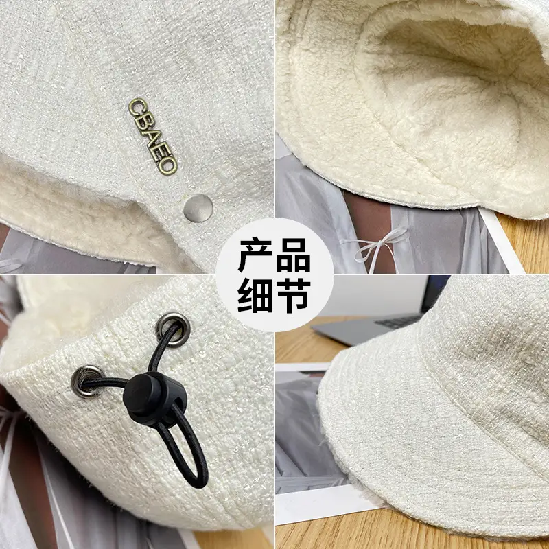 Double-sided Fisherman Hat for Kids Warm All-match - Image 7
