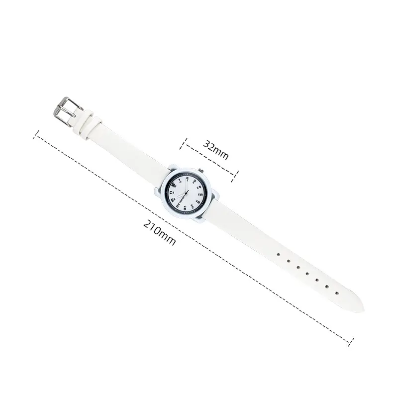 Cute Waterproof Kids Watch White Yellow Quartz - Image 5