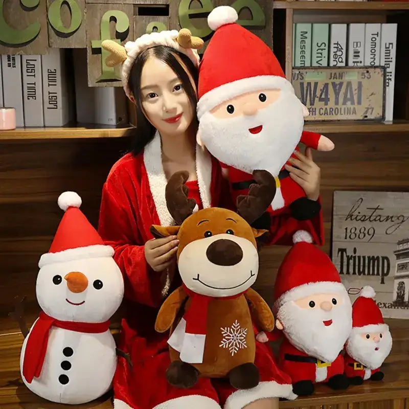 Christmas Santa Doll Plush Toy for Kids — feature 3