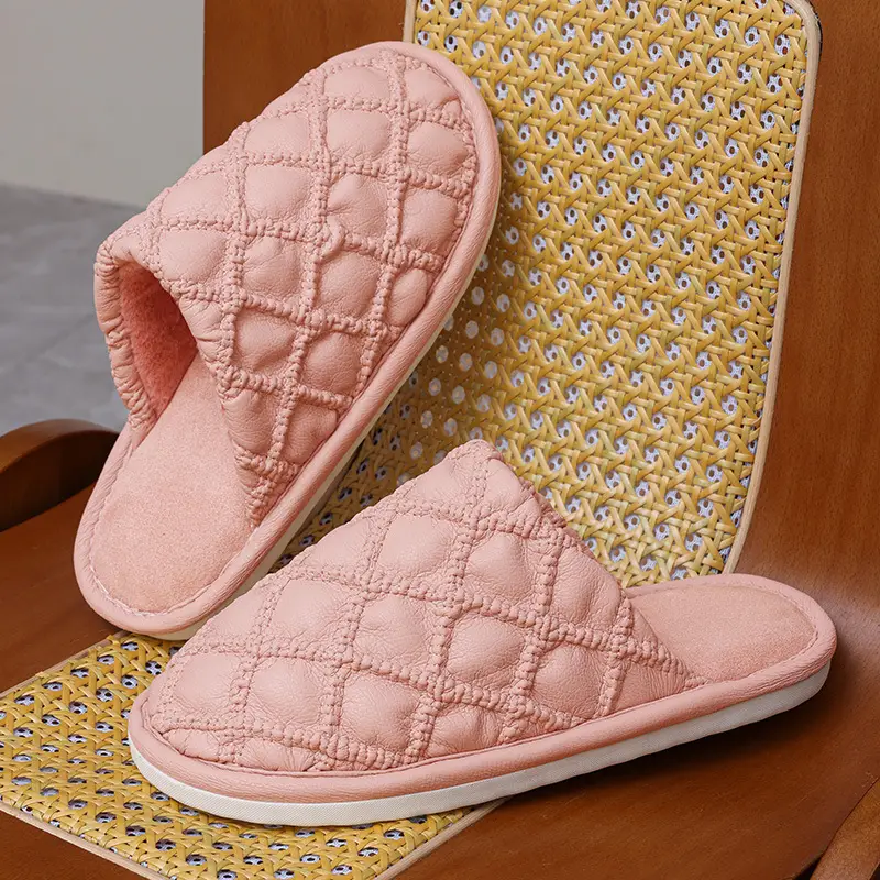 Autumn and Winter Couple Cotton Slippers for Women, Autumn Slippers for Women, Winter Silent, Non-Slip, Wear-Resistant Indoor Wholesale for Men — feature 5