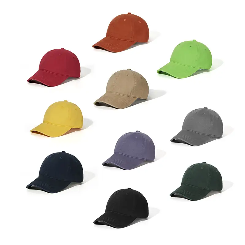 Gray Baseball Cap with Logo Embroidery - Image 30