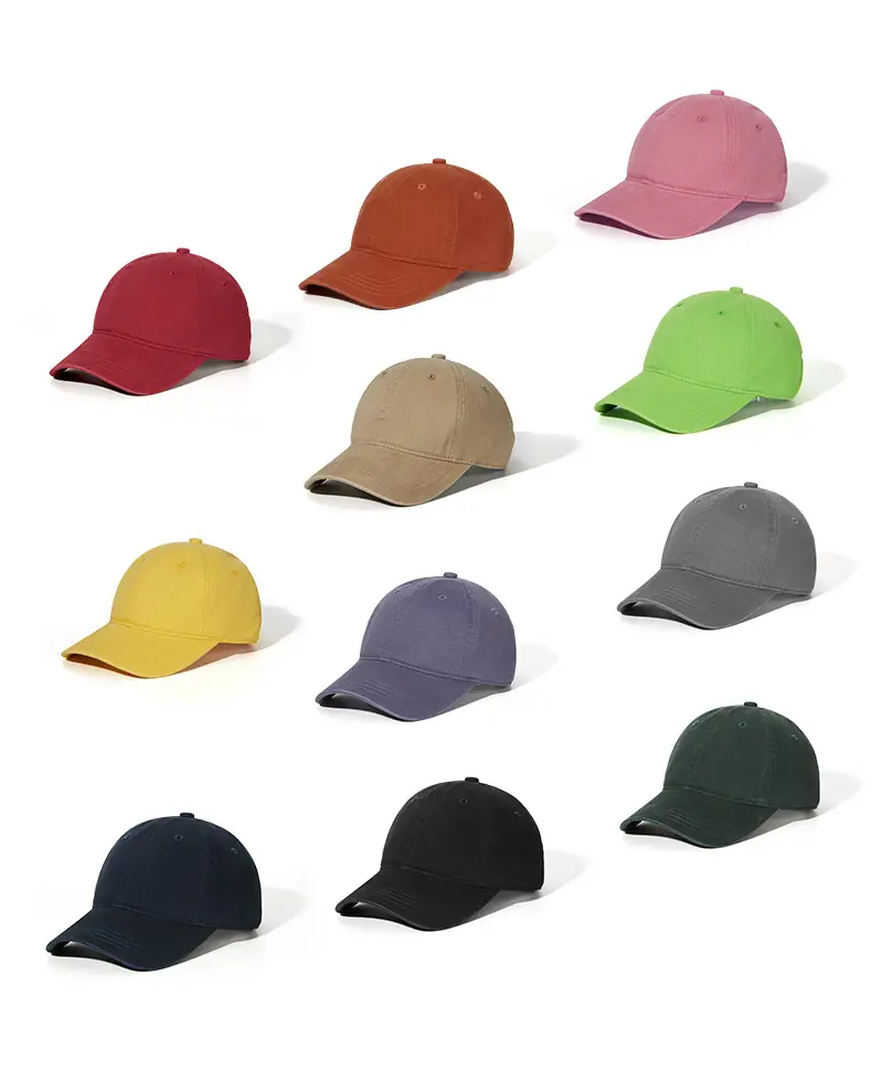 Gray Baseball Cap with Logo Embroidery — feature 7