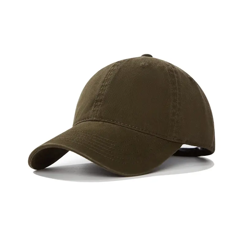 Gray Baseball Cap with Logo Embroidery - Image 14