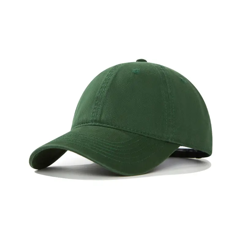 Gray Baseball Cap with Logo Embroidery - Image 5