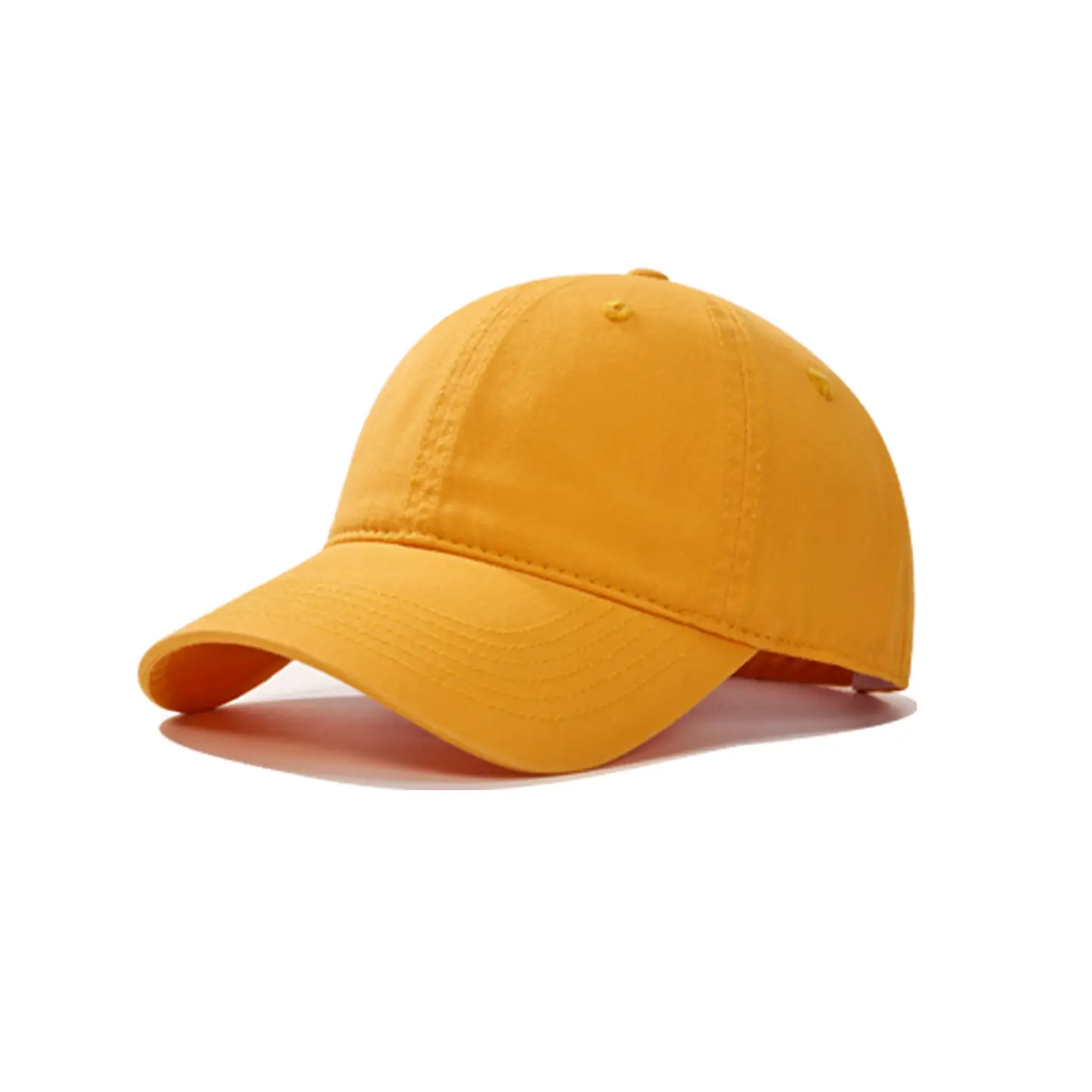 Gray Baseball Cap with Logo Embroidery - Image 8