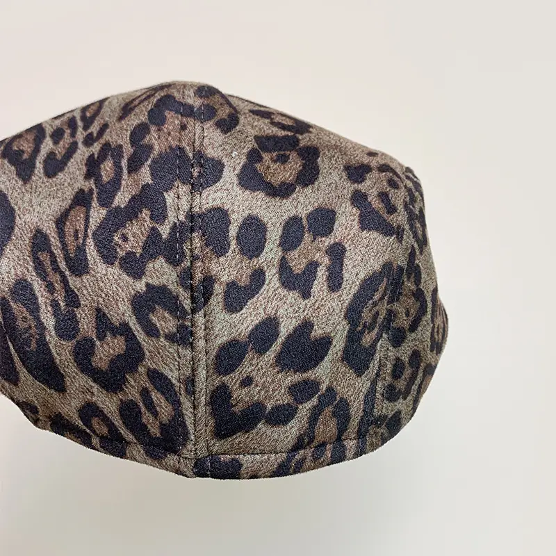 Leopard Print Women's Cap for Casual Wear — feature 6