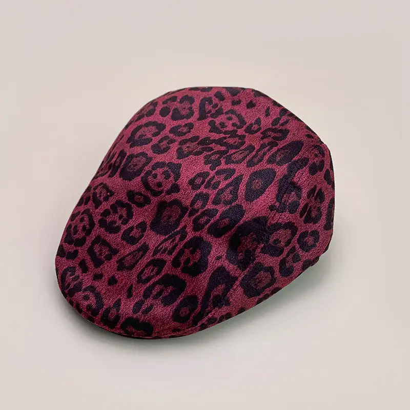 Leopard Print Women's Cap for Casual Wear - Image 3