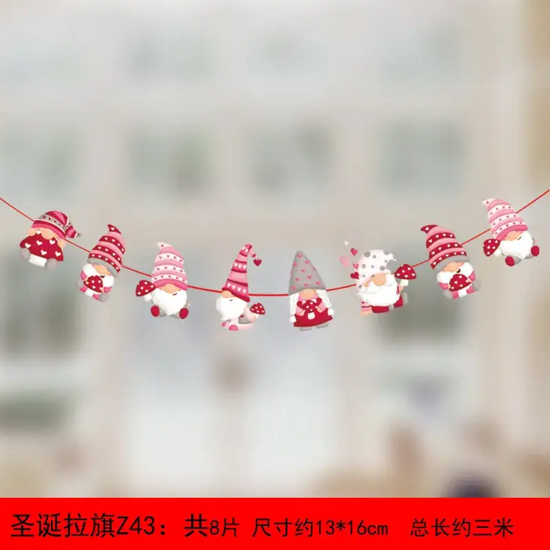 Christmas Flag Decor 17x26 M Wine Shop Hanging Ornament - Image 13