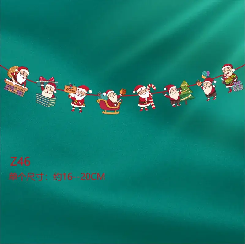 Christmas Flag Decor 17x26 M Wine Shop Hanging Ornament - Image 4
