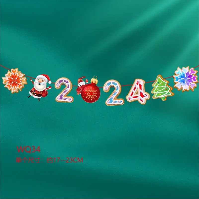 Christmas Flag Decor 17x26 M Wine Shop Hanging Ornament - Image 67