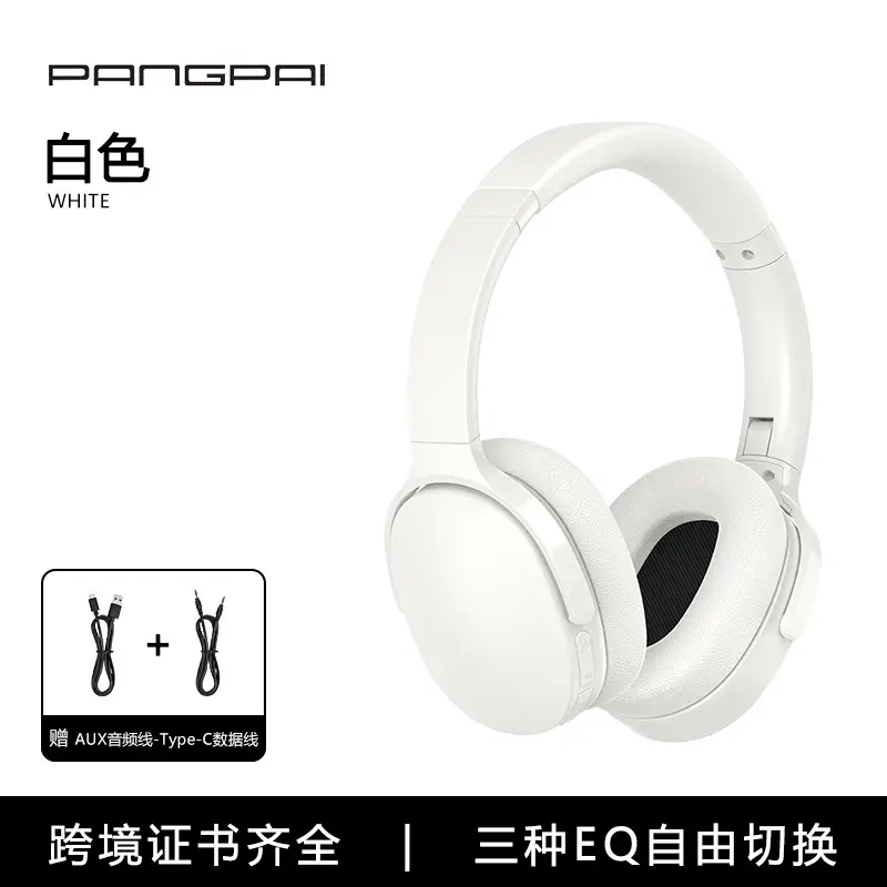 Wireless Over-Ear Bluetooth Headphones Black with 3 EQ - Image 2