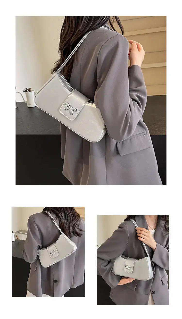 Pink Small Square Shoulder Bag for Women — feature 7