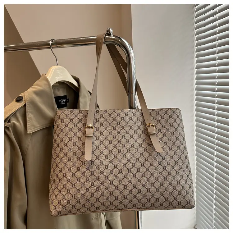 Women's Large Capacity Patterned Tote Bag 2024 Winter — feature 17