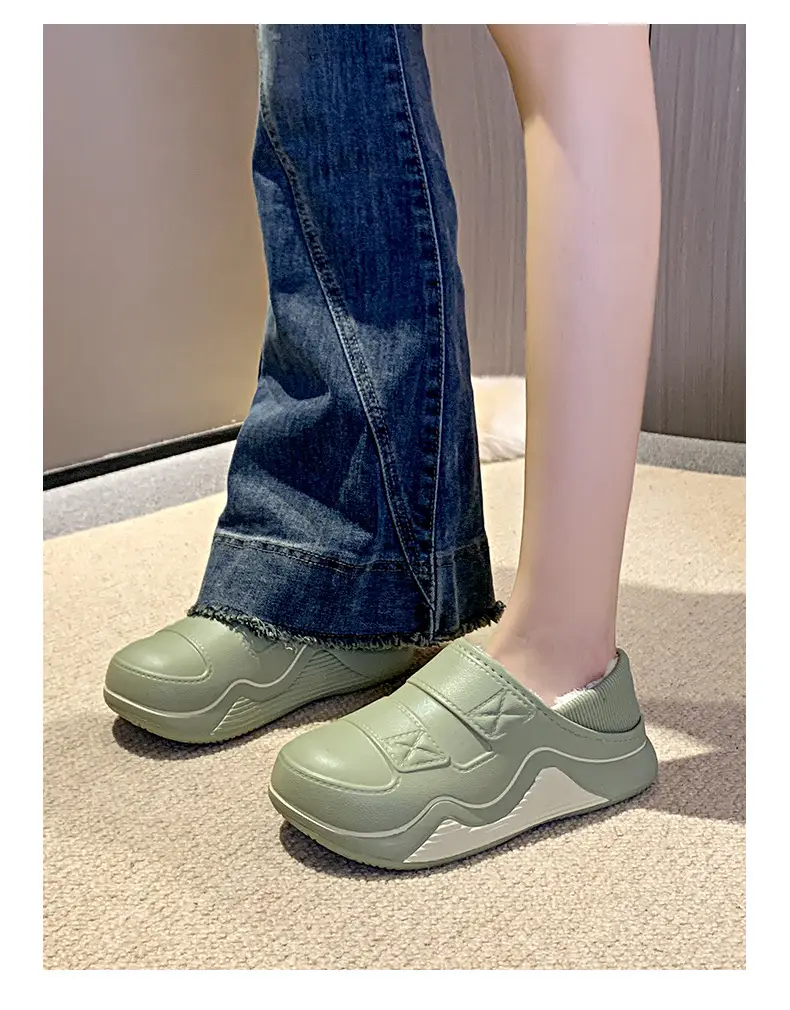 Cotton Slippers for Women, New Autumn and Winter Models, Fleece-Lined for Warmth, Eva Thick-Soled, Suitable for Indoor and Outdoor Use, Wholesale — feature 16
