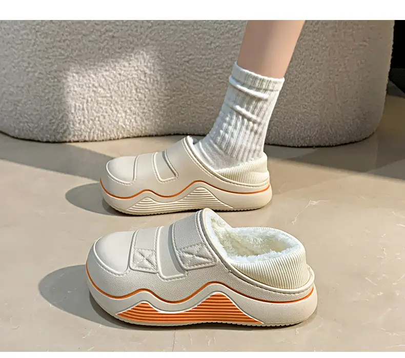 Cotton Slippers for Women, New Autumn and Winter Models, Fleece-Lined for Warmth, Eva Thick-Soled, Suitable for Indoor and Outdoor Use, Wholesale — feature 21