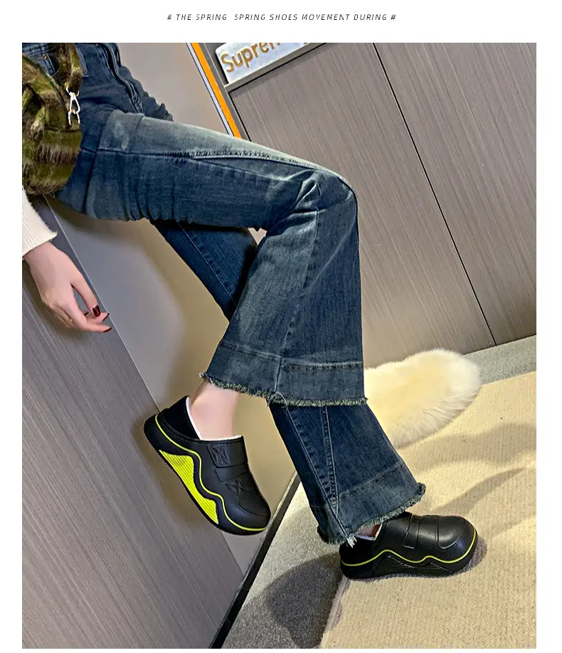 Cotton Slippers for Women, New Autumn and Winter Models, Fleece-Lined for Warmth, Eva Thick-Soled, Suitable for Indoor and Outdoor Use, Wholesale — feature 28