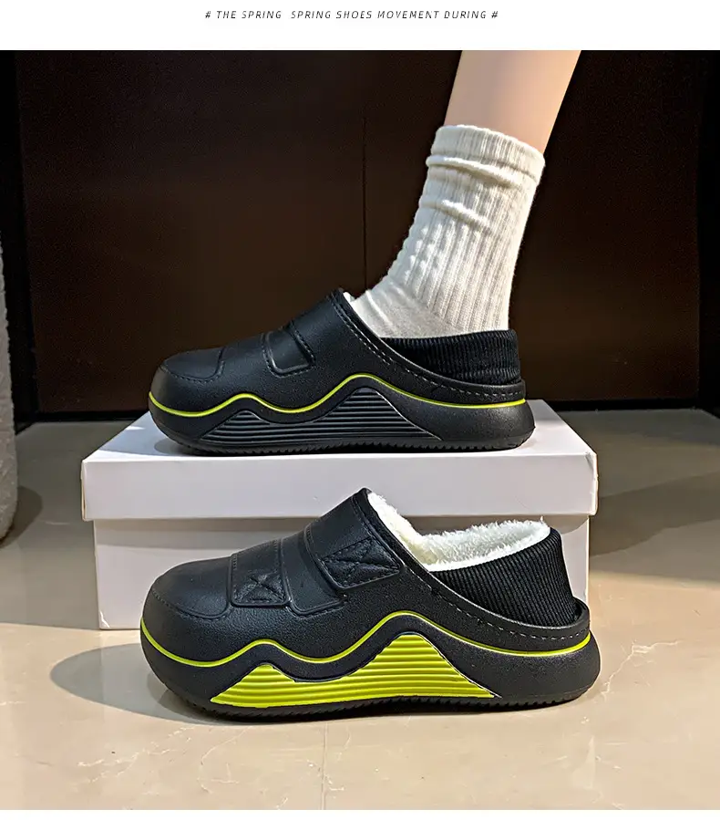 Cotton Slippers for Women, New Autumn and Winter Models, Fleece-Lined for Warmth, Eva Thick-Soled, Suitable for Indoor and Outdoor Use, Wholesale — feature 30