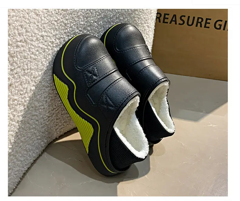 Cotton Slippers for Women, New Autumn and Winter Models, Fleece-Lined for Warmth, Eva Thick-Soled, Suitable for Indoor and Outdoor Use, Wholesale — feature 36