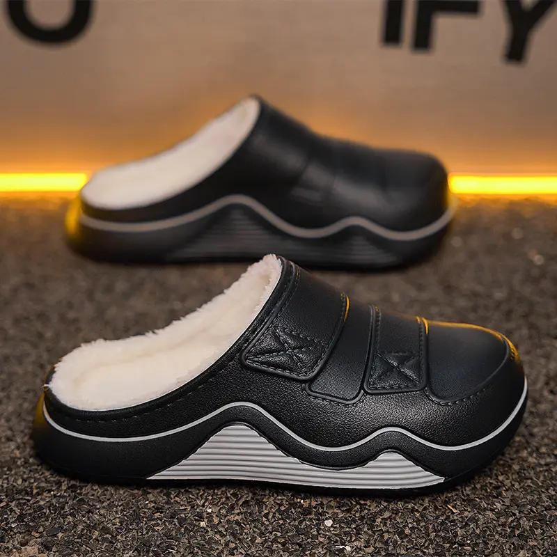 Cotton Slippers for Women, New Autumn and Winter Models, Fleece-Lined for Warmth, Eva Thick-Soled, Suitable for Indoor and Outdoor Use, Wholesale - Image 7