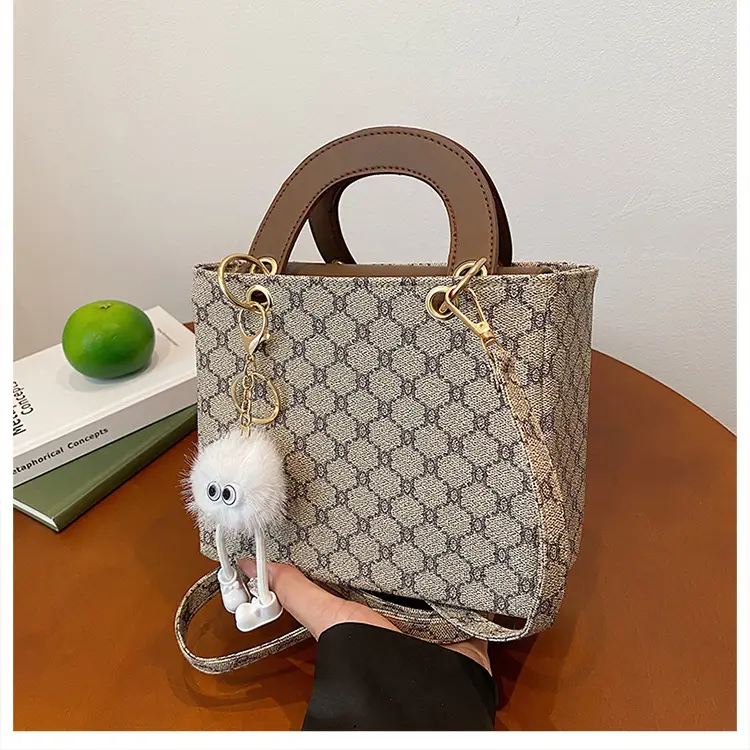 Vintage Monogram Handbag for Women 2024
