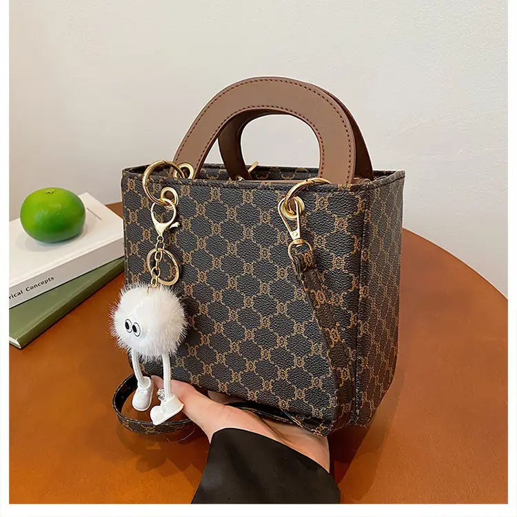 Vintage Monogram Handbag for Women 2024