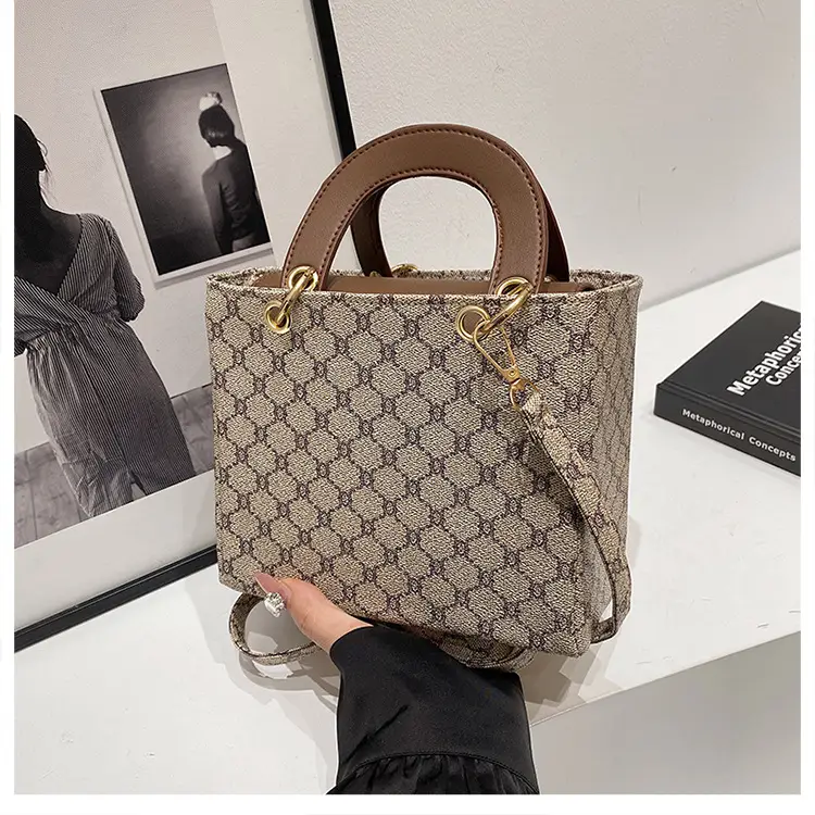 Vintage Monogram Handbag for Women 2024