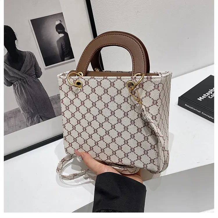 Vintage Monogram Handbag for Women 2024