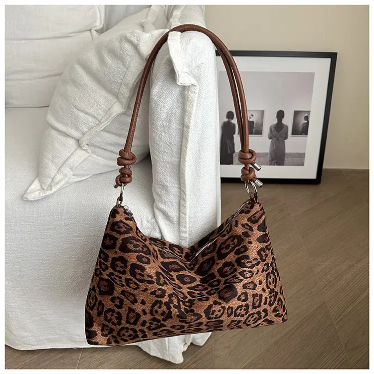 Leopard Print Shoulder Bag for Women Autumn Winter — feature 15