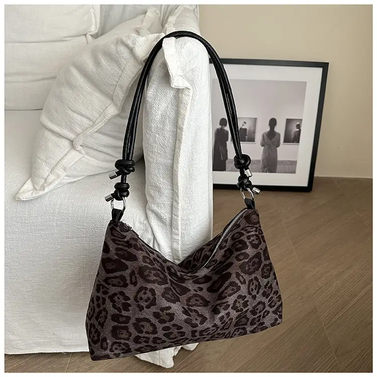 Leopard Print Shoulder Bag for Women Autumn Winter — feature 17