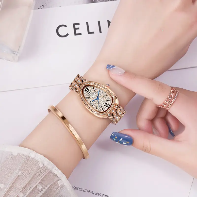 Daiyan Women's Rose Gold Diamond Watch 2023 — feature 8