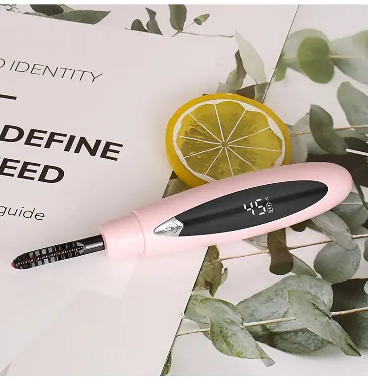 USB Electric Eyelash Curler White Digital Display — feature 17