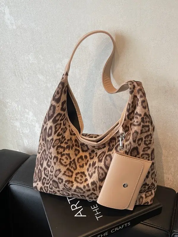Leopard Print Crossbody Bag for Women 2026 - Image 7