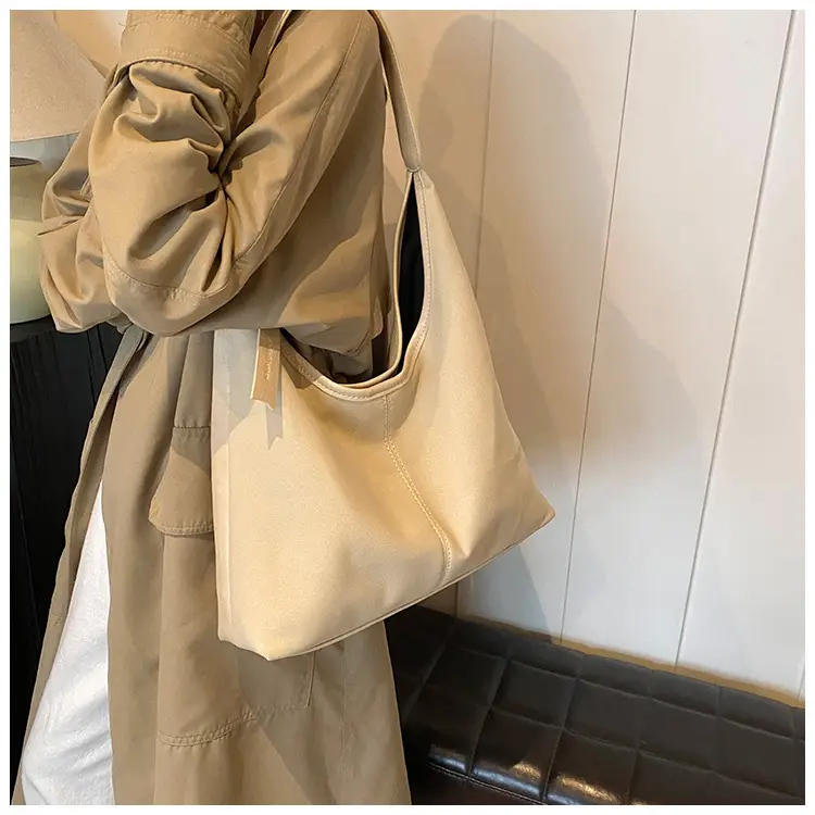 Brown Vintage Frosted Women's Tote Bag Large Capacity — feature 26
