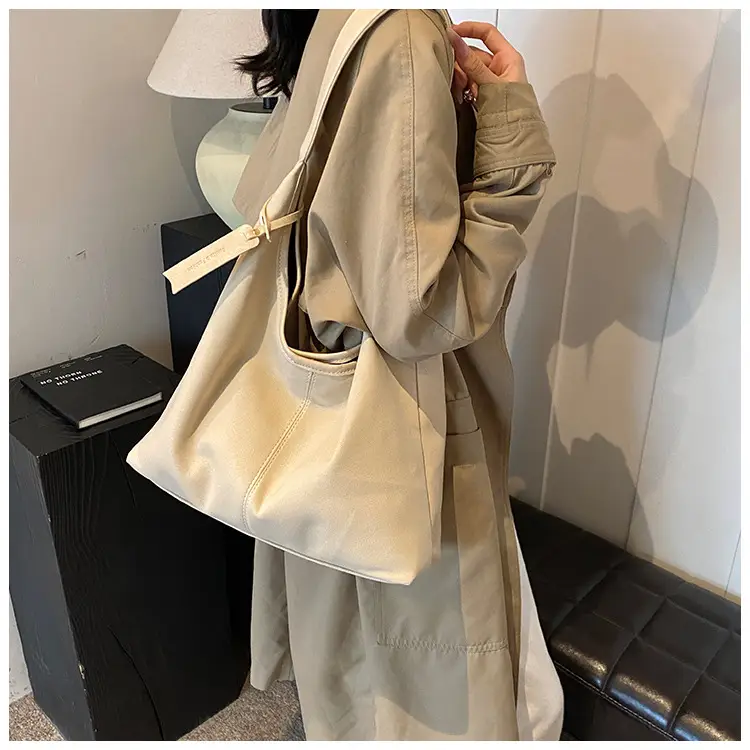 Brown Vintage Frosted Women's Tote Bag Large Capacity — feature 28