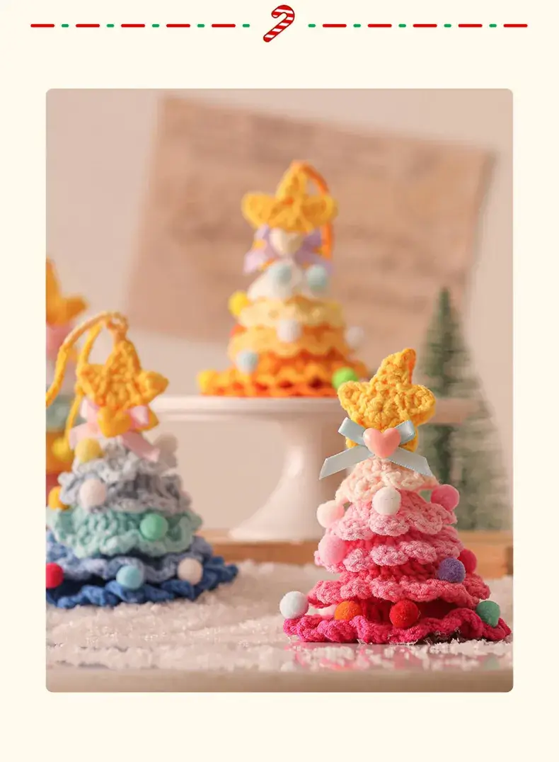 New 2025 Plush Christmas Tree Ornament with Bell — feature 15